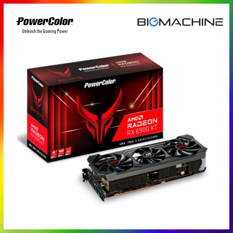 POWERCOLOR RADEON RED DEVIL RX 6900 XT | กราฟิกการ์ด HELLHOUND RX 6700XT