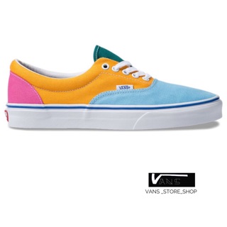 VANS ERA MULTI BRIGHT WHITE SNEAKERS สินค้ามีประกันแท้