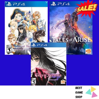 Tales of ARISE Ps4 / Tales of Vesperia / Tales of berseria PS4 (แผ่นมือ1)