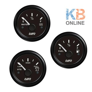 มาตรวัดน้ำบนเรือ 0-190 Ohm, ก52 x ย52 x ส47 มิล. Water Tank Level Gauge, 0-190 Ohm, W52 x L52 x H47 mm.