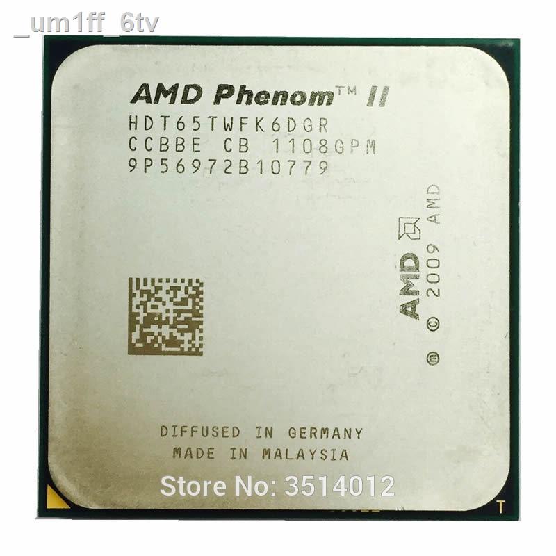 ▪∈️ AMD Phenom II X6 1035T 1045T 1055T 1065T 1075T 1090T 1100T Six-Core CPU Processor Socket AM3 938-Pin #8
