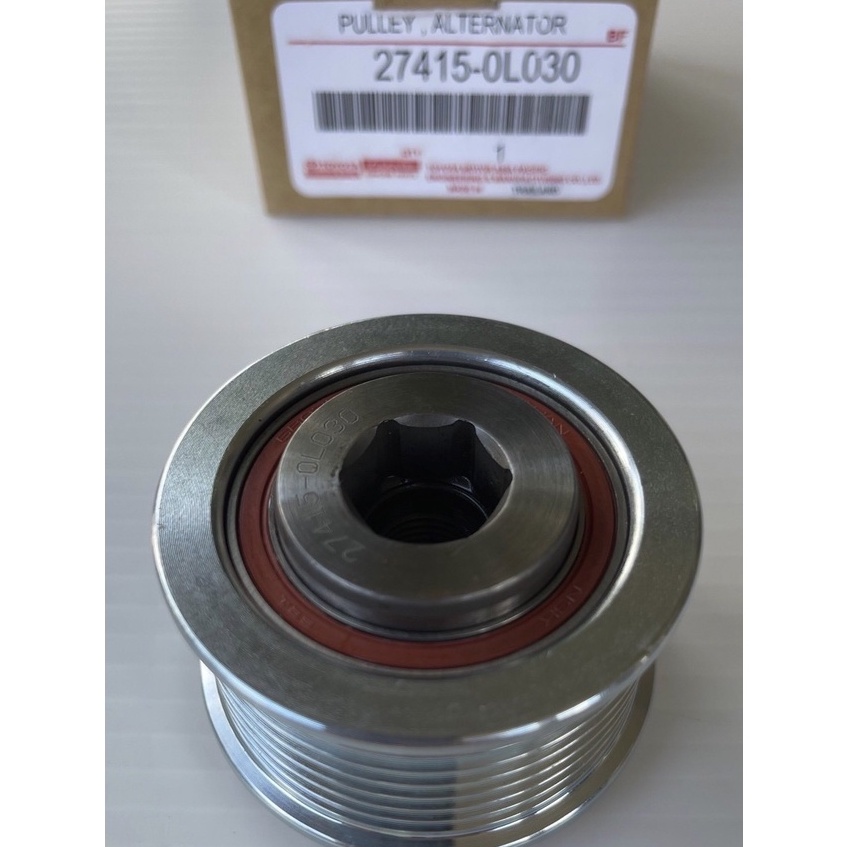 มูเล่ย์ไดชาร์จ  แท้(27415-0L030)ยี่ห้อTOYOTAรุ่นVIGOผู้ผลิตNSK JAPAN