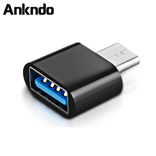 Ankndo Type - C / Micro Usb Otg อะแดปเตอร์แปลงสายเคเบิ้ล Usb Disk สําหรับ Android Phone Tablet PC