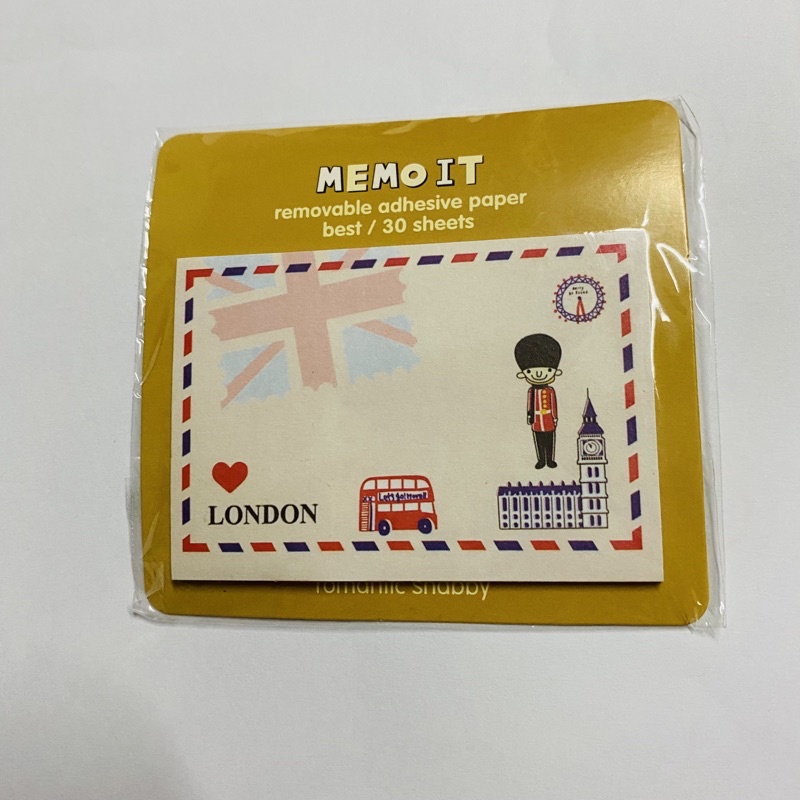 post it London 30แผ่น