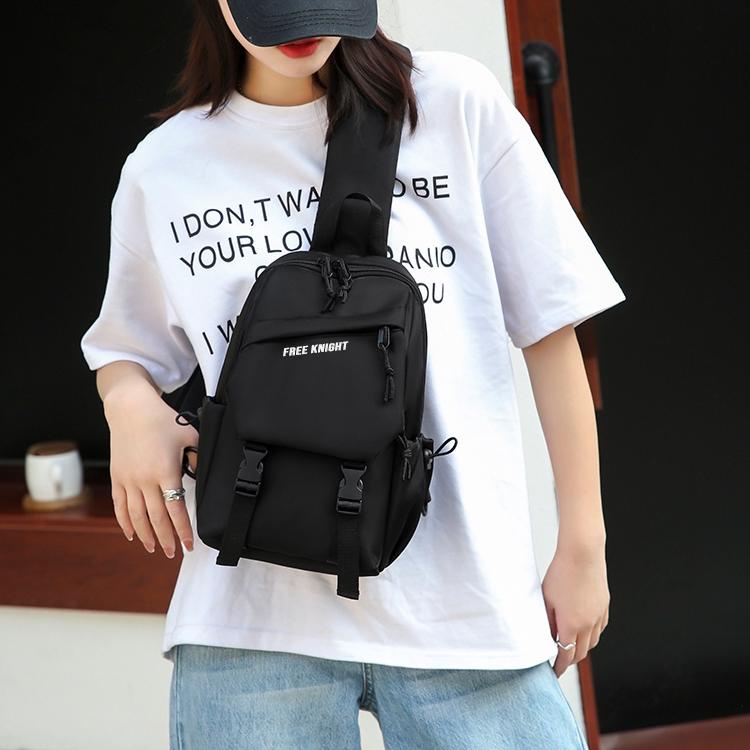 Ready Highland Casual Mens Sling Bag USB Charge Waterproof Sling Bag Contemporary Mens Bag TS708