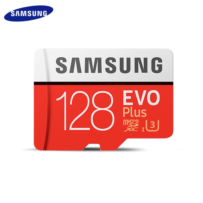 New SAMSUNG EVO PLUS Memory Card 256GB High Speed 100 MB/S Micro SD Class 10 U3 TF Cards UHS-I 128G 64GB