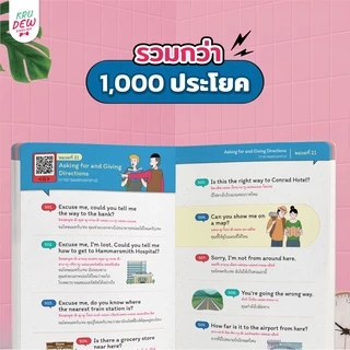 หนังสือ CONVER พูดมันส์ 1,000 ประโยค หมวดชีวิตประจำวัน หนังสือภาษาอังกฤษ ภาษาอังกฤษ grammar by KruDew OpenDurian KDBS