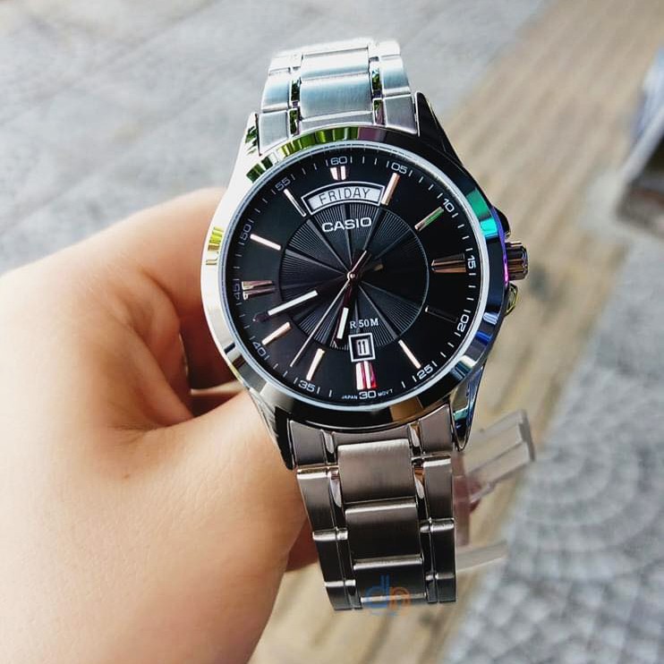 นาฬิกา Casio แท้ รุ่น MTP-1381D ,MTP-1381G , MTP-1381L นาฬิกาข้อมือผู้ชาย สวยหรู ของแท้ 100% รับประก