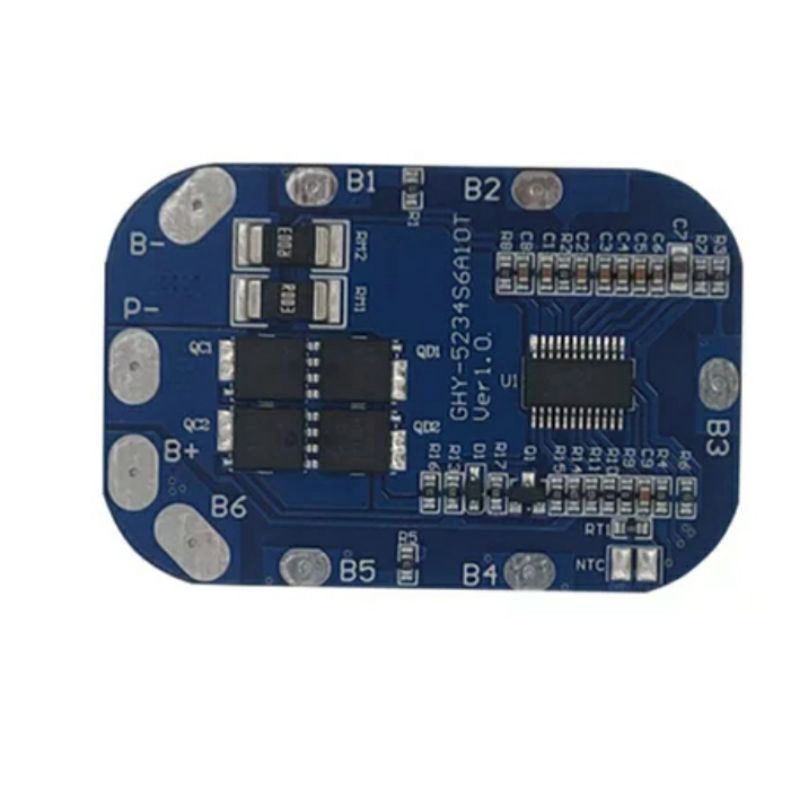 bms 4s 12v 30A bms 6s 10A BMS ลิเทียมฟอสเฟต21.9V 6S 10A ลิเธี่ยมฟอสเฟส Lifepo4 แบตลิเธียม แบตเตอร์รี