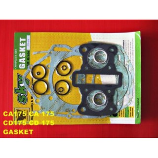 HONDA CA175 CA 175 CD175 CD 175 COMPLETE ENGINE GASKET SET // ปะเก็นเครื่อง ชุดใหญ่  สินค้าคุณภาพดี