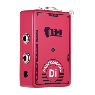 [TPI] แป้นเหยียบเอฟเฟคกีตาร์ Dolamo D-7 DI Box พร้อมสวิตช์ยกพื้น XLR Out สําหรับกีตาร์ไฟฟ้า