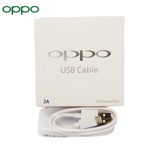 สายชาร์จแท้ OPPO ชาร์จเต็มแอมป์ ใช้ได้เช่น  F5/F7/A3S/A31/A37/A5S/F1/A7 A37,A71,A83,A57,A77,A3S,A5S,A1K และอีกหลายรุ่นที