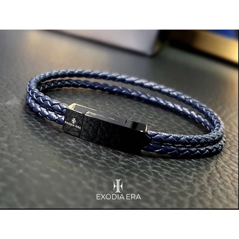 กำไลหนัง exodia era กรม เทา