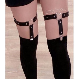 พร้อมส่ง! สายรั้งถุงน่อง Garter หนังเทียม ปรับขนาดได้