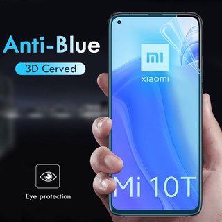 Xiaomi Mi 11 Lite 11 Pro 10T Lite 9T Poco X3 GT Poco F3 Poco M3 Poco X3 Pro Poco F2 Pro ด้านหน้า ป้องกันแสง ไฮโดรเจล ฟิล์มนิ่ม ป้องกันหน้าจอ แบบเต็ม