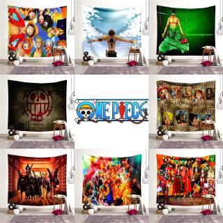 ผ้าแขวนผนังลายการ์ตูน One Piece