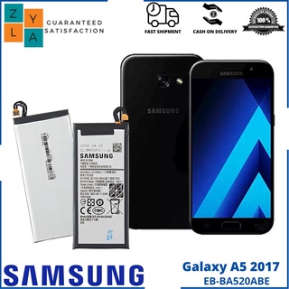 แบตเตอรี่สำหรับ Samsung Galaxy A5 2017 A520F รุ่น EB-BA520ABE,