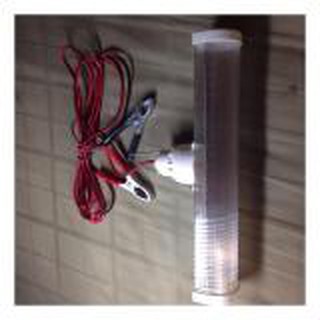 โคมหลอด LED 42 หลอด พร้อมปากคีบไฟ12Volt พ่วงต่อแบตเตอรี่ รุ่น MD5016TH