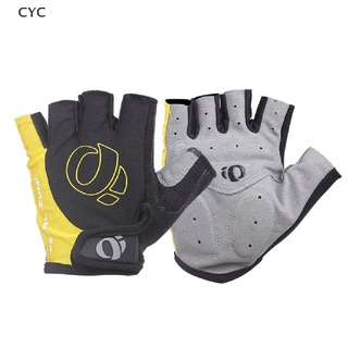 CYC 1Pair Half Finger Cycling Gloves Anti-Slip Anti-sweat Gel Bicycle Riding Gloves CY