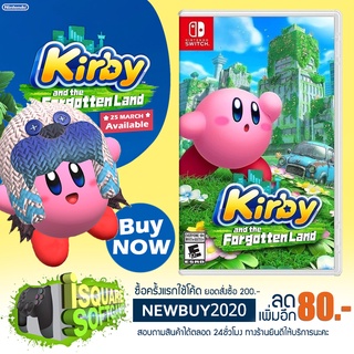 Nintendo Switch Game Kirby and The Forgotten Land