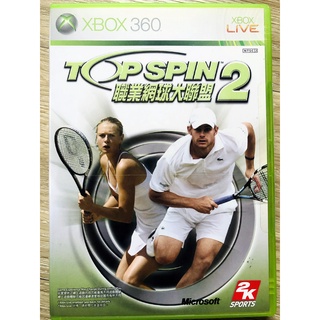 TOP SPIN 2 XBOX360 แผ่นแท้ ENG สำหรับสายสะสม