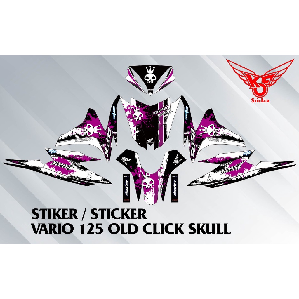 สติ๊กเกอร์ / สติ๊กเกอร์ HONDA VARIO 125 OLD LIST MIKEY MOUSE