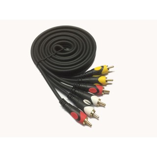 สายสัญญาณ Sound RCA TO RCA 3:3 ( 1.8M) เกรด A