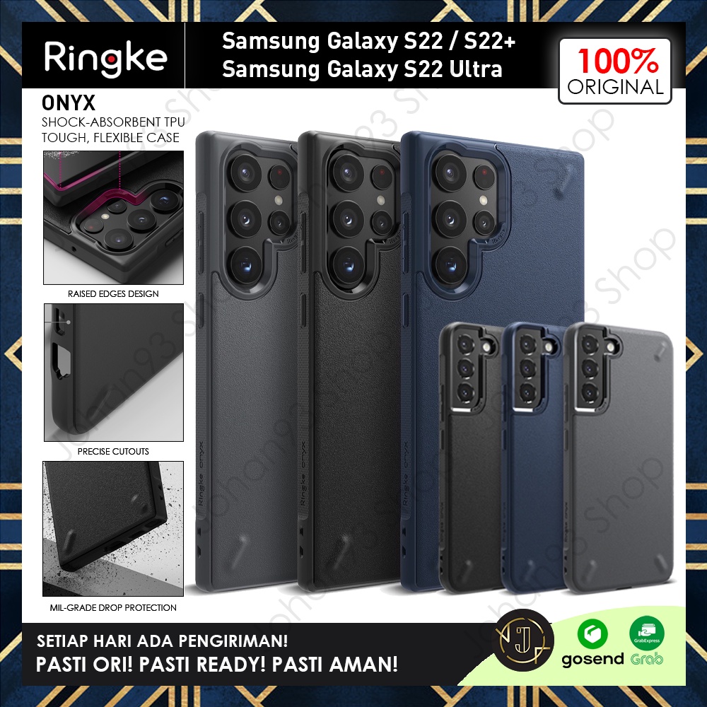 Samsung Galaxy S22 / Ultra / Plus RINGKE Onyx เคสนิ่มแบบยืดหยุ่น