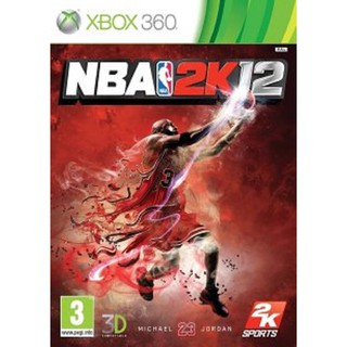 แผ่น XBOX 360 NBA 2K12 ใช้กับเครื่องที่แปลงระบบ JTAG/RGH