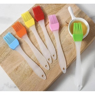 Brush Silicone แปรงซิลิโคนสำหรับ ทาเนย,(สุ่มสี) 1 ชุด = 2 ชิ้น Silicone Pastry Brush for Cake Bread BBQ