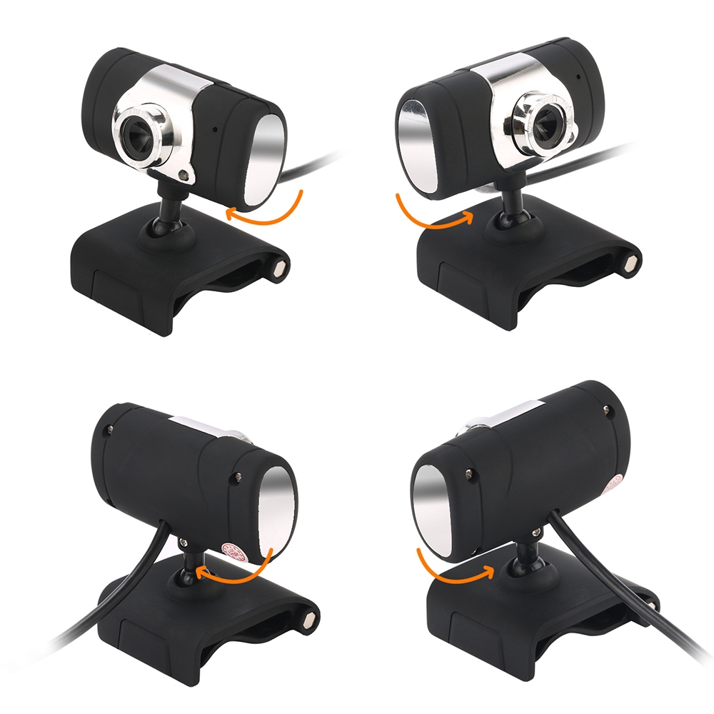 Ready StocksHD cam USB Computer Camera With Mic Widescreen Video