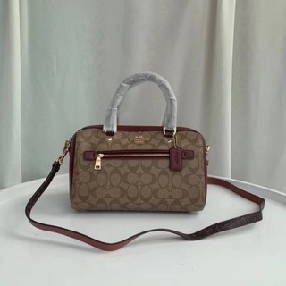 COACH ROWAN SATCHEL ลาย c