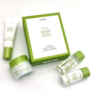 หมดอายุ 8/2024 Soon Jung Centella Skin Care Trial Kit 4 ชิ้น