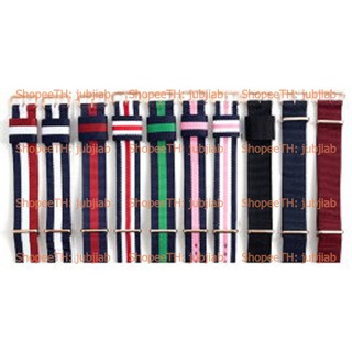 DW Classic 36mm 40mm Nato Watch Strap 18mm 20mm Fabric Watch Band Daniel Wellington สายผ้า สายนาฬิกา
