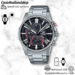 [ผ่อนเดือนละ869]🎁CASIO EDIFICE EQB-1200D-1A ของแท้100% พร้อมส่ง ประกัน1ปี