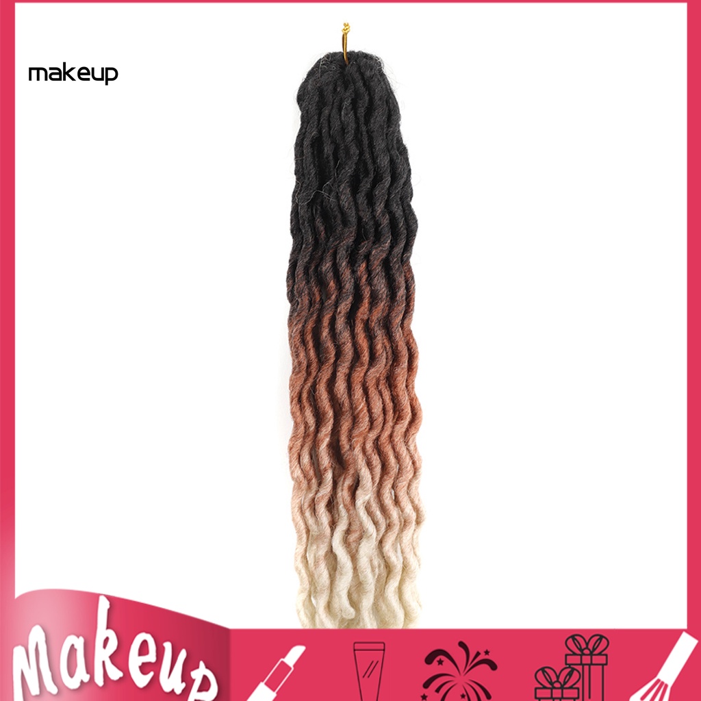 [Mk] High Temperature Fiber Women Wig Double Dreadlocks Braids Braiding