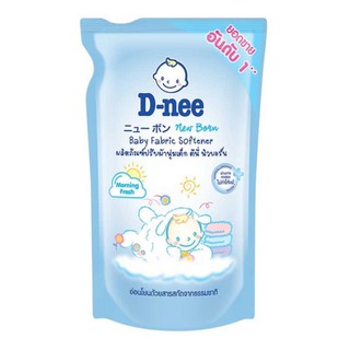 D-nee ปรับผ้านุ่มเด็ก มอร์นิ่งเฟรชสีฟ้า 600 มล.