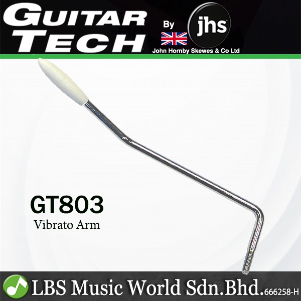 Guitar Tech GT803 Tremolo Vibrato Arm Screw ในรูปแบบสําหรับกีตาร์ไฟฟ้า - โครเมียม (GT 803)