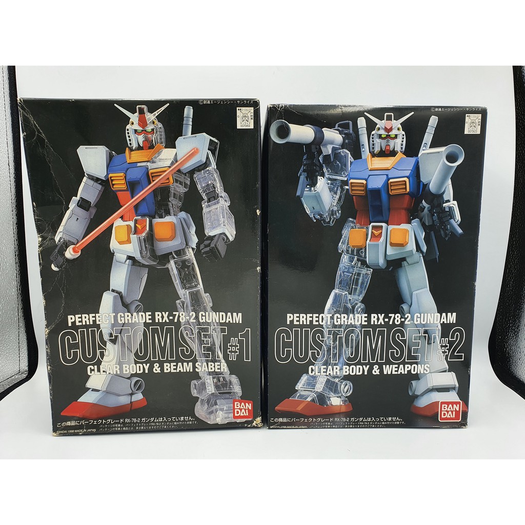 Rx 78 Custom Set 1 And Set 2 Clear Version ผ อนชำระได Shopee Thailand