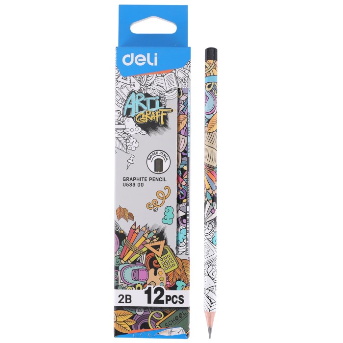Deli Pencil 2B - EU53300