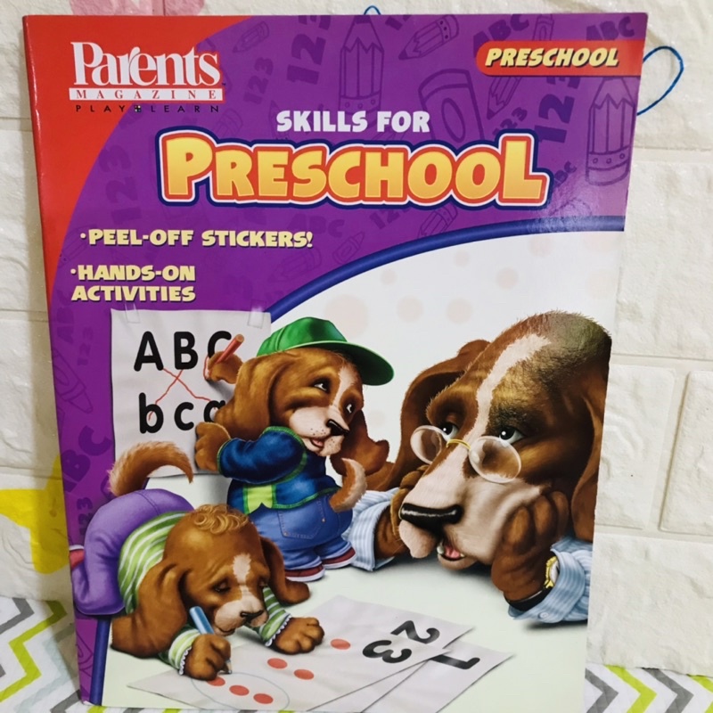 ราคาส่งท้ายปี  SKILLS FOR PRESCHOOL (หนังสือมือหนึ่ง)-b4