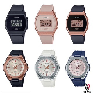 ราคานาฬิกาข้อมือผู้หญิง CASIO รุ่น LW-204 | LWA-300H | LWA-300HRG