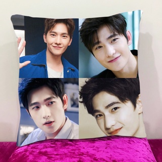 หมอนอิงสั่งทำ ใส่ได้4รูป หมอนอิงขนนุ่ม หมอนอิงโซฟา หมอนอิงในรถ หมอนอิง Cushions หยางหยาง Yang Yang