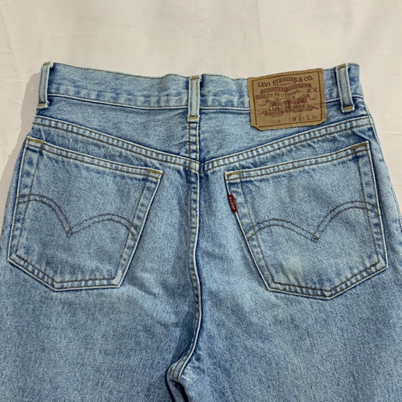 Levi& 39;s 510 Straight Vintage Jeans Thrift ORIGINAL