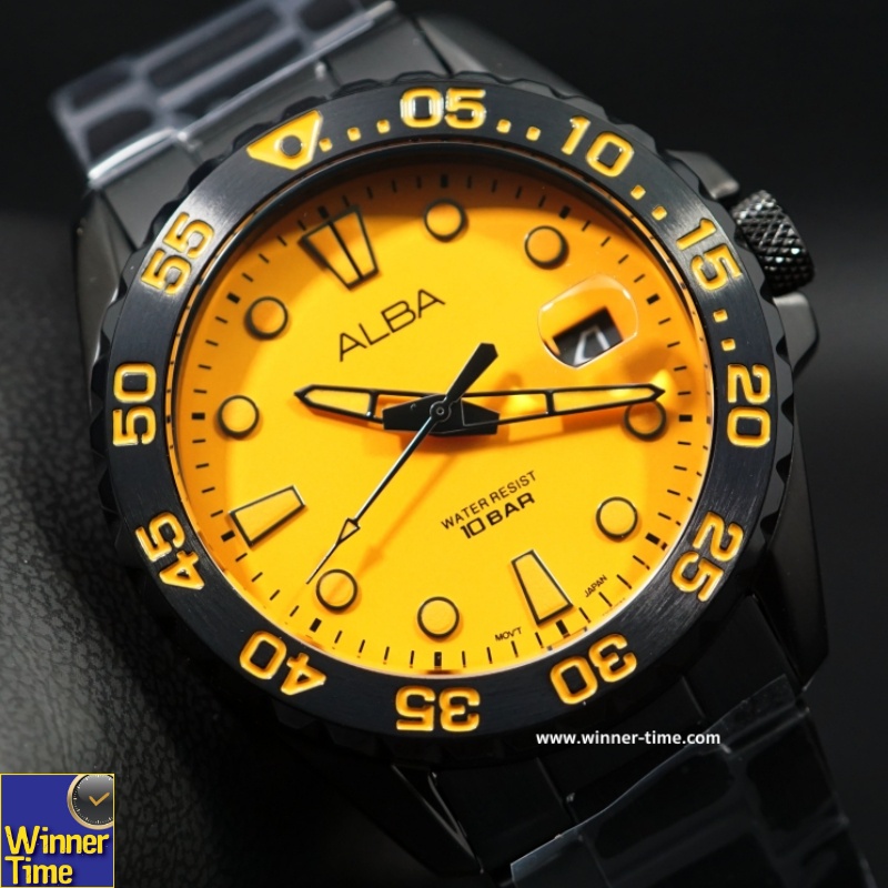 นาฬิกาข้อมือผู้ชาย ALBA Active Quartz รุ่น AS9N19X,AS9N19X1,AS9N19