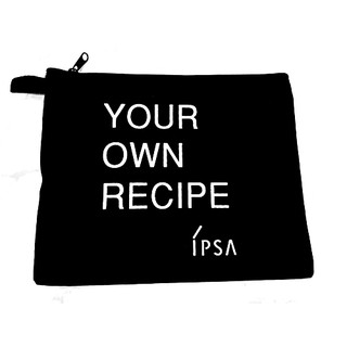 Ipsa Your Own Recipe กระเป๋าผ้าสีดำ แท้ค่ะ