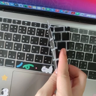 พร้อมส่ง🇹🇭ซิลิโคนคีย์บอร์ด สำหรับMacBook Air/Pro ไทย-อังกฤษ silicone Keyboard for macbook แผ่นซิลิโคนคีย์บอร์ดแมคบุ๊ค