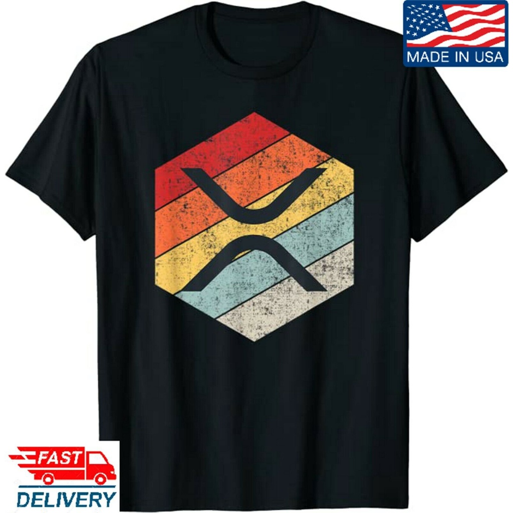 เสื้อยืด Xrp Ripple Cryptocurrency, เสื้อ Bitcoin Blockchain เหรียญ Xrp, เสื้อยืด