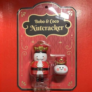 [Ashali] Popmart POPMART BOBO &amp; COCO Nutcracker Clip Elevator Limited กล่องสุ่มตุ๊กตาแฮนด์เมด