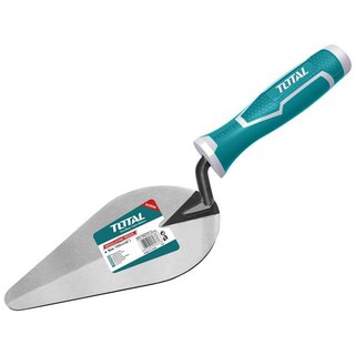 Total เกรียงก่อปูน สามเหลี่ยม ( เกรียงใบโพธิ์ ) 8 นิ้ว (Bricklaying Trowel) รุ่น THT82816